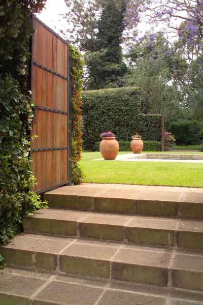 A peep into the private pool area